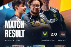 CS电竞世界杯：ZywOo超神发挥 ，TYLOO 0-2不敌Vitality止步(bù)八強(qiáng)