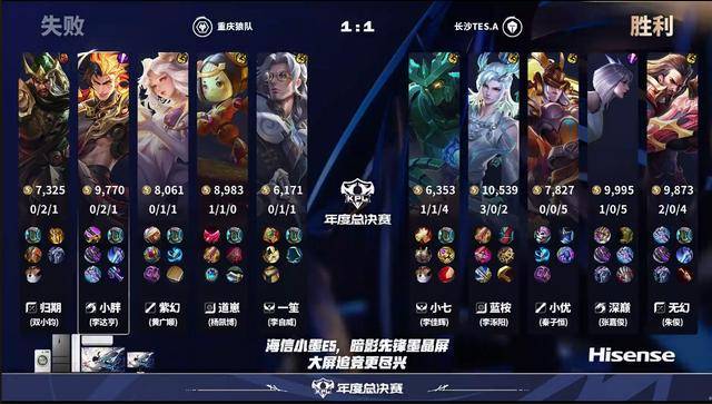 狼队3-2TES，小胖回应花海，樱花和信还是伪首发，紫幻稳定兜底