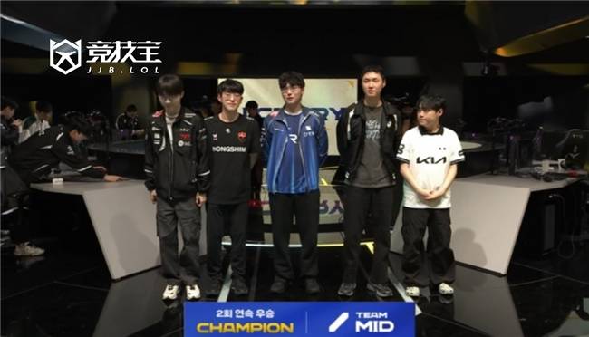 LOL-LCK季前赛:Faker领衔MID队勇夺冠军