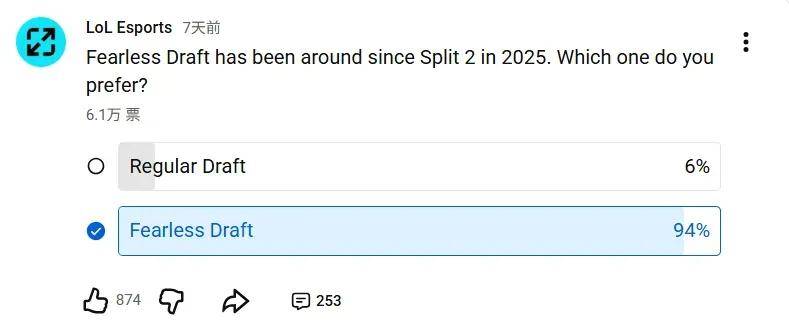 LPL训练赛战神虐菜无敌！LOL争议最小的投票诞生